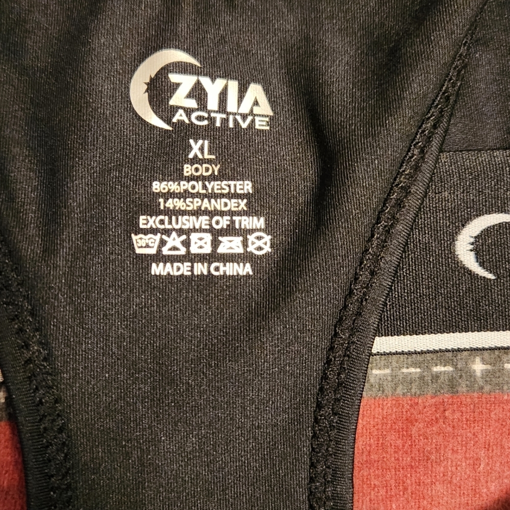Zyia sports bras. Size XL